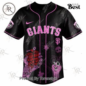 San Francisco Giants X Green Day The Saviors Tour Special Edition Baseball Jersey