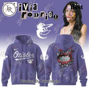 Baltimore Orioles X Olivia Rodrigo Special Edition GUTS World Tour 2025 Hoodie