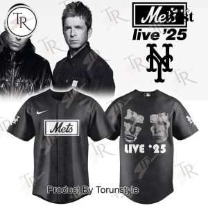 Oasis Rock Band X New York Mets Live 25′ Special Edition Baseball Jersey Oasis Rock Band X New York Mets Live 25′ Special Edition Baseball Jersey