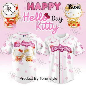 Los Angeles Dodgers X Hello Kitty Special Edition 2025 Baseball Jersey
