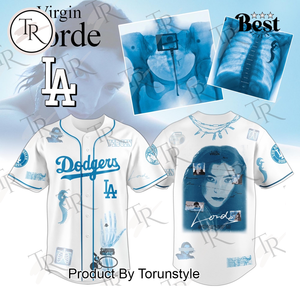 Los Angeles Dodgers X Virgin Era Under The Skin 2025 White Baseball Jersey Los Angeles Dodgers X Virgin Era Under The Skin 2025 White Baseball Jersey