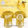 MLB Oakland Athletics X Childhood Cancer Awareness Month 2025 Baseball Jersey