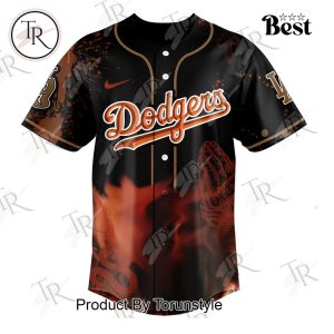 Los Angeles Dodgers X Brantley Gilbert The Tattoos Tour 2025 Limited Edition Baseball Jersey