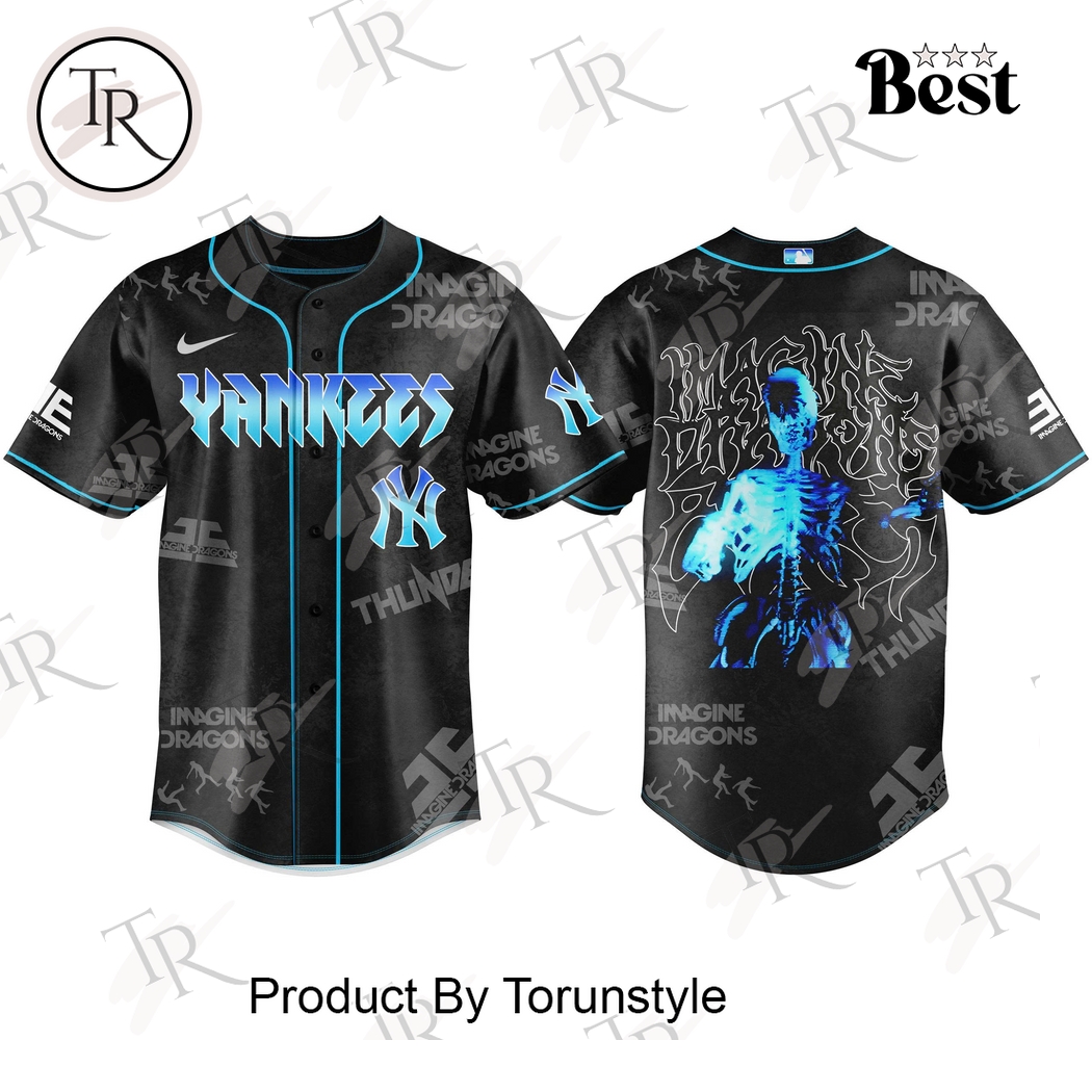 New York Yankees X Imagine Dragons Bones Skelly 2025 Limited Edition Baseball Jersey New York Yankees X Imagine Dragons Bones Skelly 2025 Limited Edition Baseball Jersey