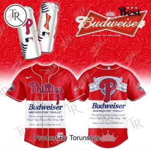 Philadelphia Phillies X Budweiser King Of Beers Version 2025 Baseball Jersey