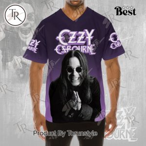 Ozzy Osbourne 1948-2025 Prince Of Darkness Forever Thank You For The Memories Baseball Jersey