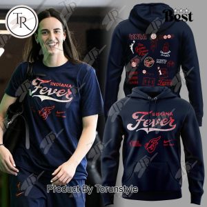 Indiana Fever X Caitlin Clark Black Edition Hoodie Indiana Fever X Caitlin Clark Black Edition Hoodie
