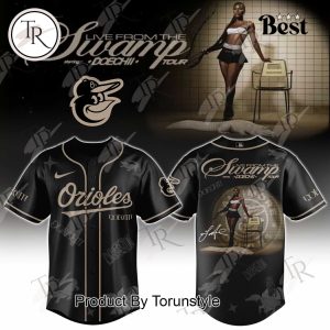 Baltimore Orioles X Doechii Live From the Swamp Tour 2025 Special Edition Baseball Jersey