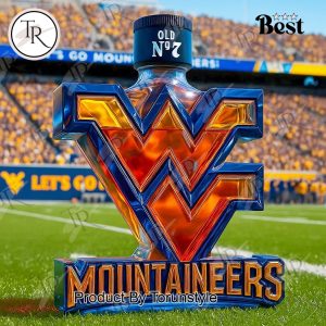 West Virginia Mountaineers 2025 Limited Edition Whiskey Bottle