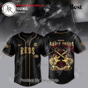 Cincinnati Reds X Chris Young  Maine Saving Amphitheater 2025 Baseball Jersey