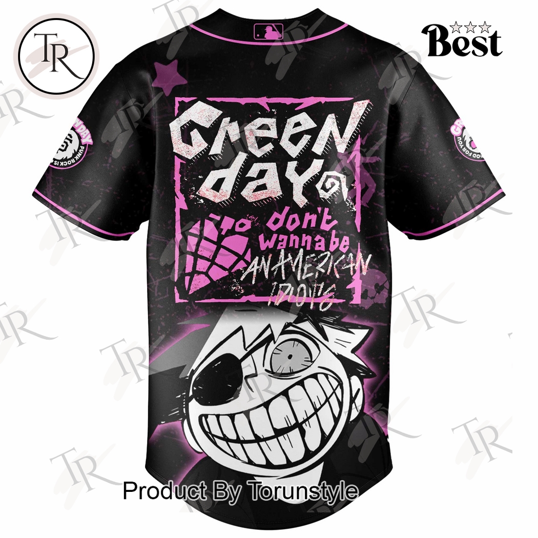 San Francisco Giants X Green Day The Saviors Tour Special Edition Baseball Jersey San Francisco Giants X Green Day The Saviors Tour Special Edition Baseball Jersey