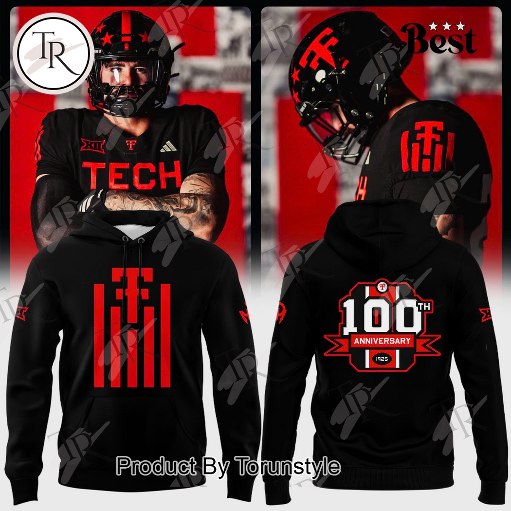 Texas Tech Red Raiders Football 100th Anniversary Special Edition Hoodie
