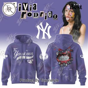 New York Yankees X Olivia Rodrigo Special Edition GUTS World Tour 2025 Hoodie