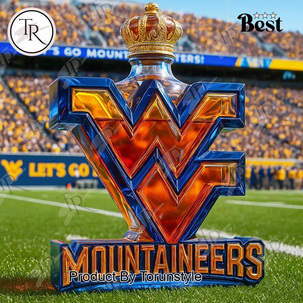 West Virginia Mountaineers 2025 Limited Edition Whiskey Bottle West Virginia Mountaineers 2025 Limited Edition Whiskey Bottle