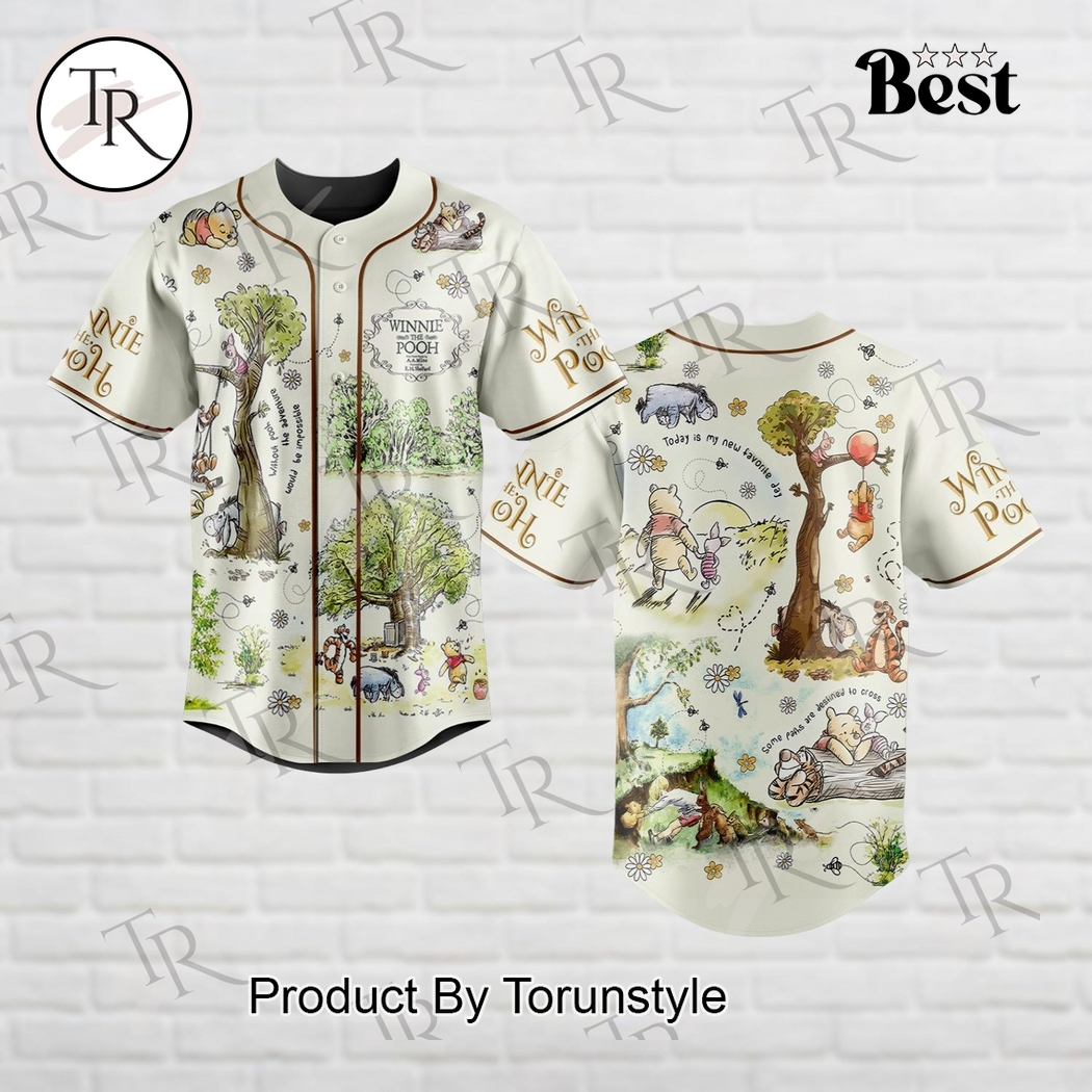 Winnie The Pooh Limited Edition Baseball Jersey Winnie The Pooh Limited Edition Baseball Jersey