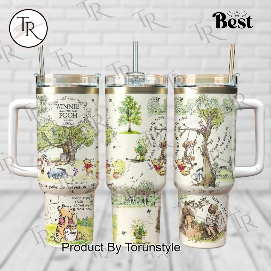 Winnie The Pooh Special Edition V4 40oz Stanley Tumbler Winnie The Pooh Special Edition V4 40oz Stanley Tumbler
