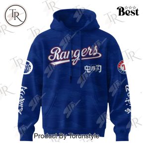 Texas Rangers X Demon Slayer Special Edition 2025 Hoodie
