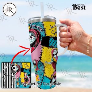 Jack and Sally The Nightmare Before Christmas V1 Special Design 40oz Stanley Tumbler