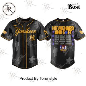 New York Yankees X Billie Eilish Hit Me Hard and Soft Limited Edition Baseball Jersey