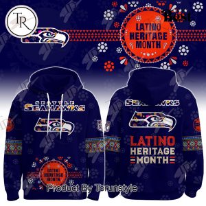 Seattle Seahawks X Celebrate Latino Heritage Month 2025 Hoodie