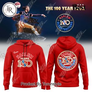 Harlem Globetrotters – The 100 Year Harlem Globetrotters White Edition Hoodie