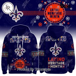 New Orleans Saints X Celebrate Latino Heritage Month 2025 Hoodie
