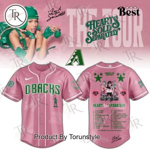 Arizona Diamondbacks X Mariah the Scientist Tour Hearts Sold Separately Baseball Jersey