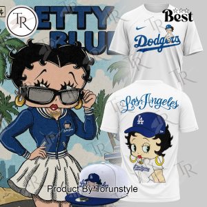 Los Angeles Dodgers X Betty Boop 2025 Limited Edition White Hoodie