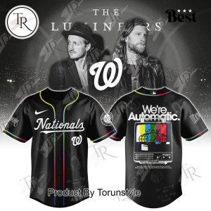 Washington Nationals X The Lumineers World Tour 2025 The Automatic Baseball Jersey