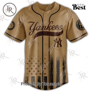 New York Yankees X U.S. Marine Corps 250th Birthday Brown Edition 2025 Baseball Jersey