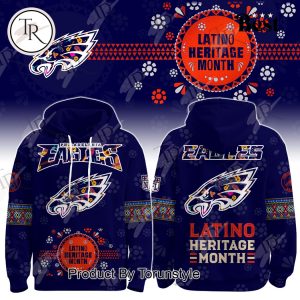 Philadelphia Eagles X Celebrate Latino Heritage Month 2025 Hoodie
