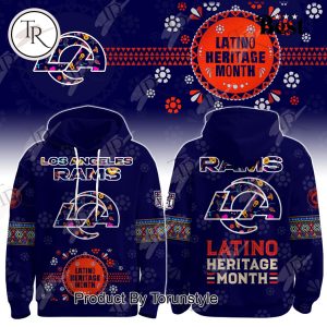 Los Angeles Rams X Celebrate Latino Heritage Month 2025 Hoodie