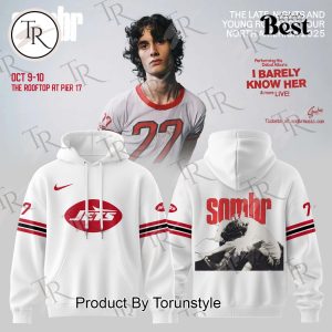 New York Jets X Sombr – Tour 2025 The Late Nights And Young Romance White Hoodie