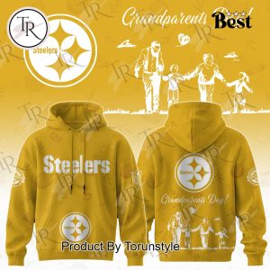 Pittsburgh Steelers Grandparents Day 2025 Yellow Edition Hoodie