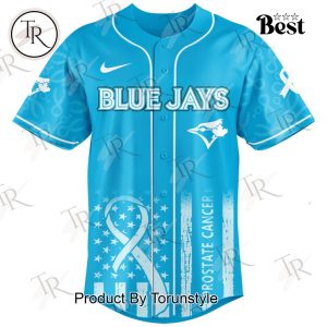 Toronto Blue Jays X Prostate Cancer Awareness Blue Edition 2025 Baseball Jersey