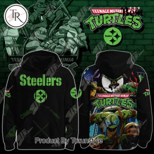 Pittsburgh Steelers X Teenage Mutant Ninja Turtles Black Edition Hoodie Pittsburgh Steelers X Teenage Mutant Ninja Turtles Black Edition Hoodie