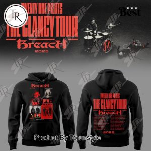 Twenty One Pilots The Clancy Tour Breach 2025 Hoodie Twenty One Pilots The Clancy Tour Breach 2025 Hoodie