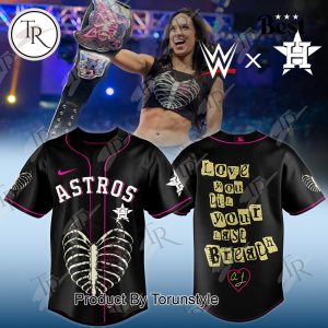 Houston Astros X AJ LEE HAS RETURNED Special Edition Baseball Jersey