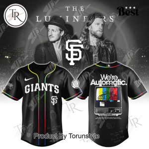 San Francisco Giants X The Lumineers World Tour 2025 The Automatic Baseball Jersey