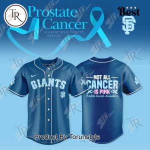 San Francisco Giants X Prostate Cancer Awareness Month Blue Edition Baseball Jersey