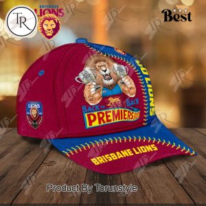Brisbane Lions X AFL Premiers BACK TO BACK 2024 2025 Cap
