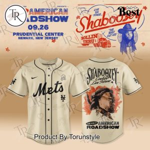 New York Mets X Shaboozey The Great American Roadshow 2025 Baseball Jersey
