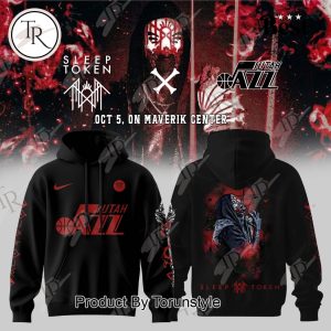 Utah Jazz X Sleep Token 2025 Tour Special Edition Hoodie