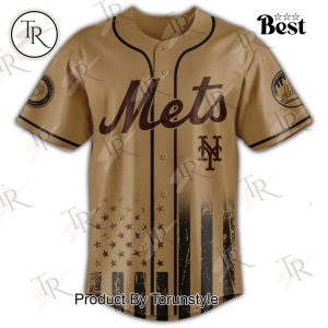 New York Mets X U.S. Marine Corps 250th Birthday Brown Edition 2025 Baseball Jersey