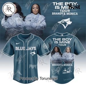 Toronto Blue Jays X Brandy and Monica “The Boy Is Mine” Tour 2025 Baseball Jersey
