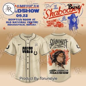 Indianapolis Colts X Shaboozey The Great American Roadshow 2025 Baseball Jersey