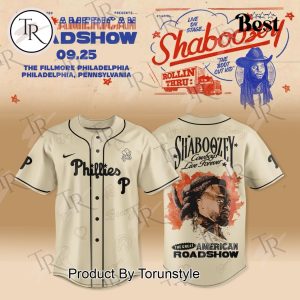 Philadelphia Phillies X Shaboozey The Great American Roadshow 2025 Baseball Jersey