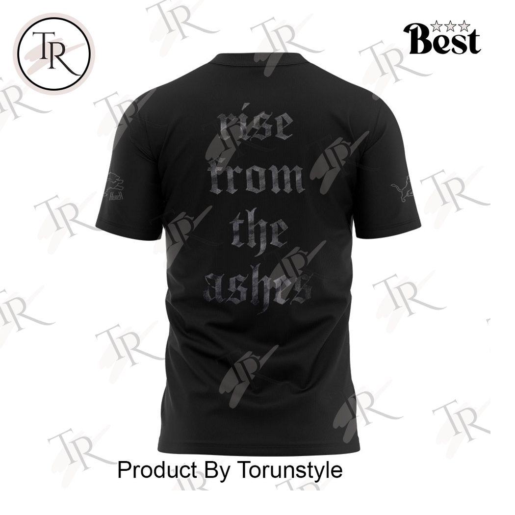 Aidan Hutchinson X Detroit Lions - Resurget Cineribus Black Edition Hoodie Aidan Hutchinson X Detroit Lions - Resurget Cineribus Black Edition Hoodie