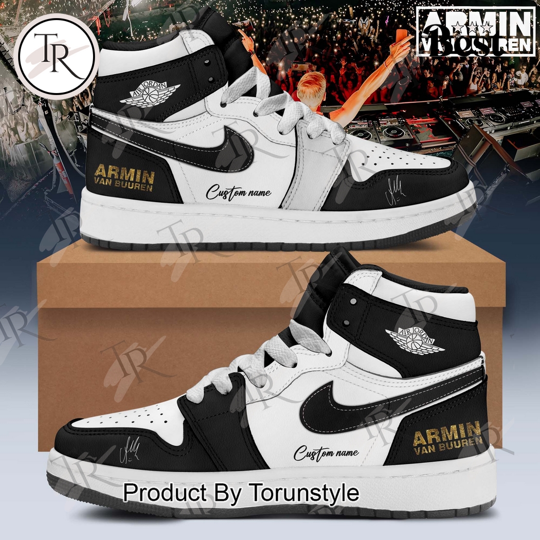 Armin Van Buuren Presents The ORB Custom Name Air Jordan 1 Hightop Shoes Armin Van Buuren Presents The ORB Custom Name Air Jordan 1 Hightop Shoes