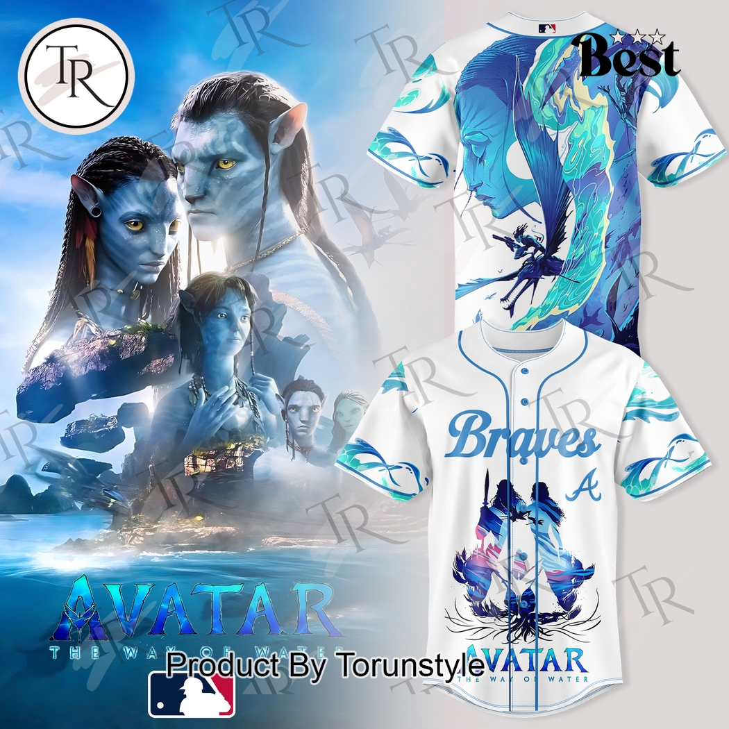 Atlanta Braves X Movie Avatar 2: The Way Of Water 2025 Baseball Jersey Atlanta Braves X Movie Avatar 2: The Way Of Water 2025 Baseball Jersey